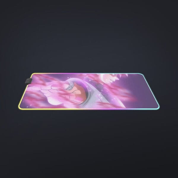 Dragon Ball Super Saiyan Black Goku Rose Cool Casual cool LED  Mouse Pad