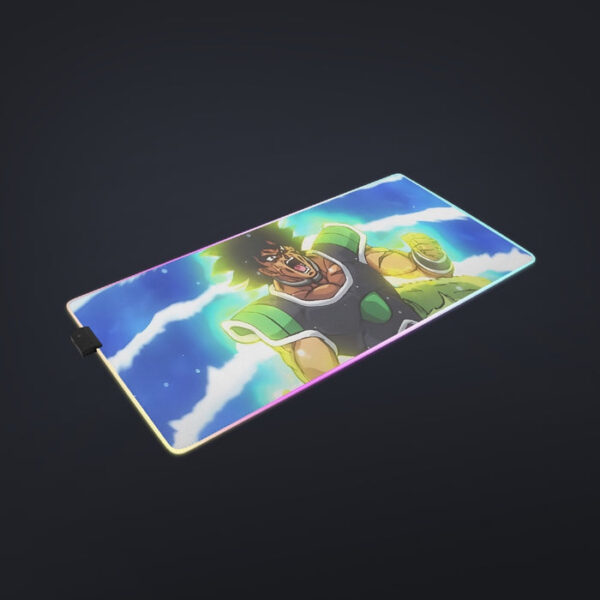 Dragon Ball Z Broly Wearing His Control Mechanism cool  LED Mouse Pad