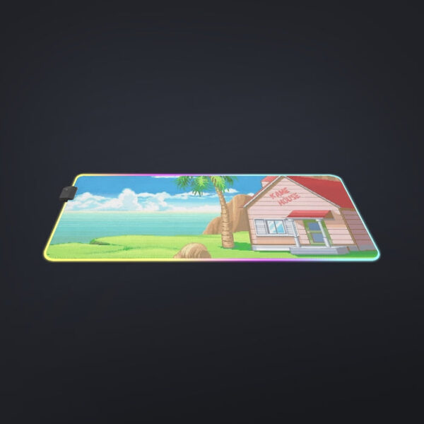 Dragon Ball Master Roshi's Kame House Cartoon Style cool LED Mouse Pad