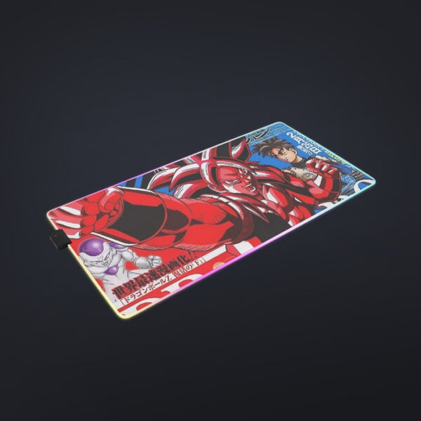 Japan Magazine Full Cover Gogeta Heroe SSJ4 Stylish 3D  Cool LED Mouse Pad