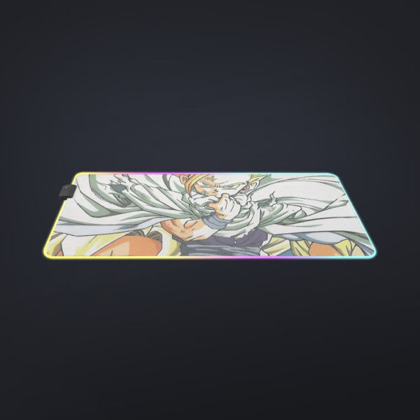 Dragon Ball Teen Gohan Super Saiyan Goku Vegeta Trunks Super Style cool LED Mouse Pad