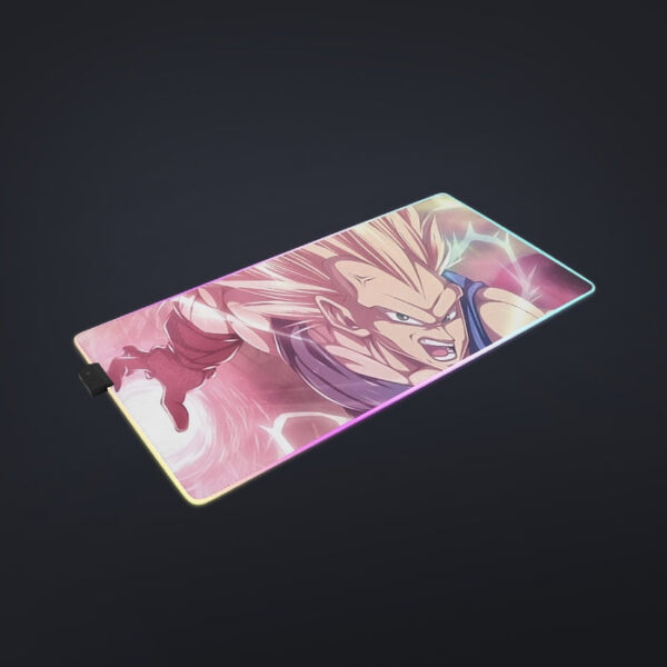 Dragon Ball Trunks SSJ3 Fan Artwork Full Print Style cool  LED Mouse Pad