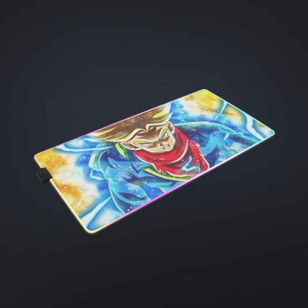 DBZ Rage Super Saiyan Trunks Portrait Unique Style cool LED  Mouse Pad