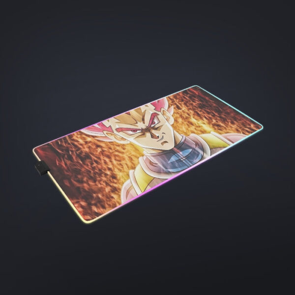 Dragon Ball Super Saiyan God Red Vegeta Cool Casual cool LED Mouse Pad