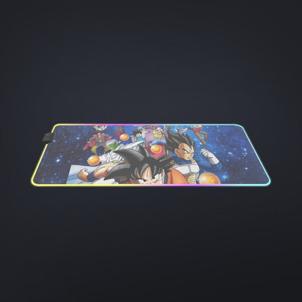 Dragon Ball Super Destruction Gods Goku Vegeta cool  LED Mouse Pad