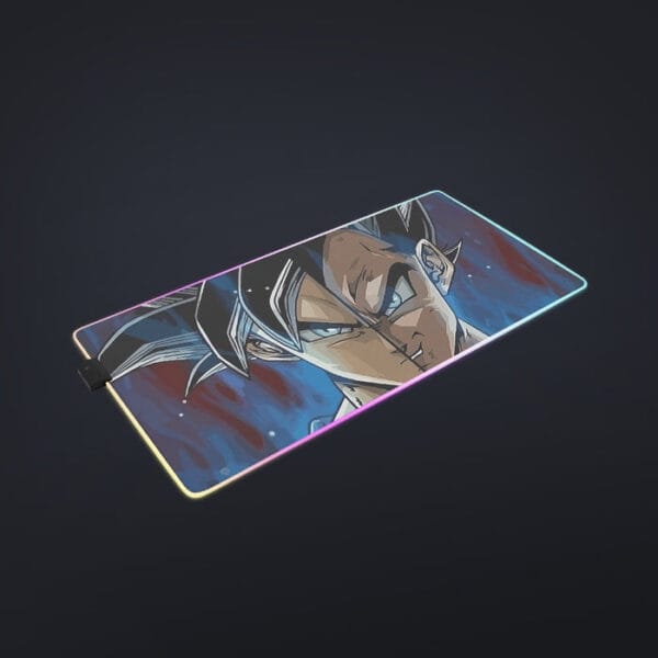 Dragon Ball Z Shirt  SSJ Goku x SSJ Vegeta Fusion cool LED Mouse Pad