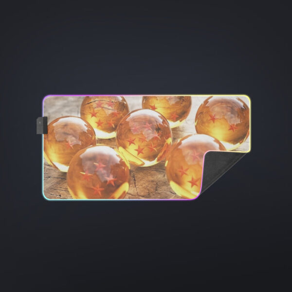 Dragon Ball Z Shenron Dope 7 Stars Crystal Balls Set cool LED Mouse Pad