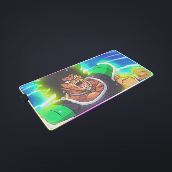 Dragon Ball Super Angry Broly Legendary Super Saiyan cool LED  Mouse Pad