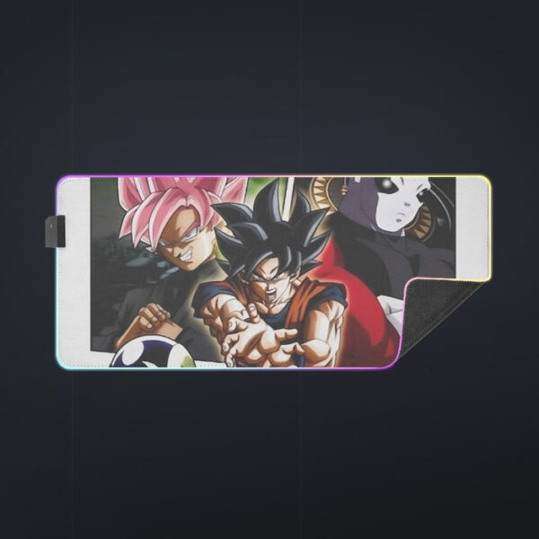 Goku Black Kamehameha Dragon Ball Z cool LED  Mouse Pad