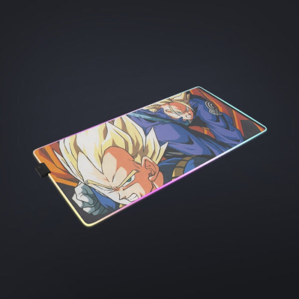 Dragon Ball Goku Vegeta Trunks Super Saiyan Power Heroes Cool Trending Design cool LED Mouse Pad