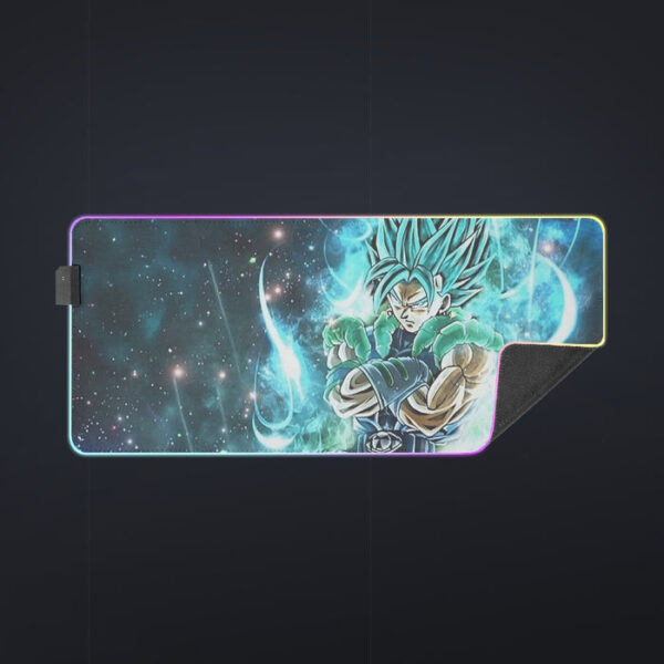 Dragon Ball Gogito 2 Blue Super Saiyan Kaioken Cool cool LED  Mouse Pad