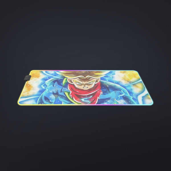 DBZ Rage Super Saiyan Trunks Portrait Unique Style cool LED  Mouse Pad