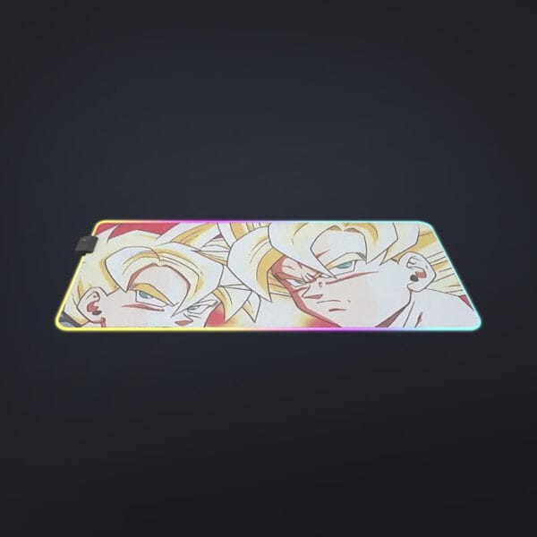 Dragon Ball Z Angry Super Saiyan Fighters Cool LED Mouse Pad