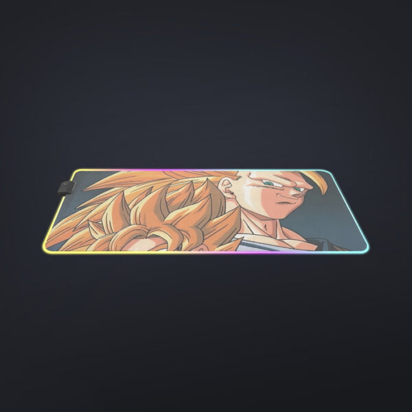 Goku Evolution from Kid to SSJ3 Transformation Dopest 3D cool LED  Mouse Pad