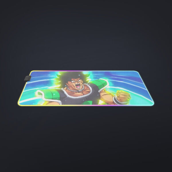 Dragon Ball Super Angry Broly Legendary Super Saiyan cool LED  Mouse Pad