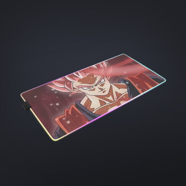 Dragon Ball Son Goku Super Saiyan Rose Portrait Cool LED Gaming Mouse Pad