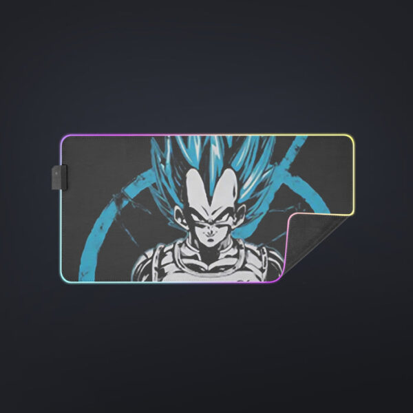 Dragon Ball Super SSGSS Vegeta Whis Symbol  cool LED  Mouse Pad