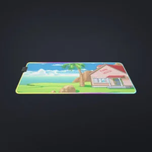 Dragon Ball Master Roshi's Kame House Cartoon Style cool LED Mouse Pad