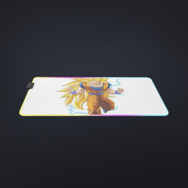 Goku Super Saiyan 3 cool LED  Mouse Pad