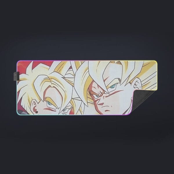 Dragon Ball Z Angry Super Saiyan Fighters Cool LED Mouse Pad