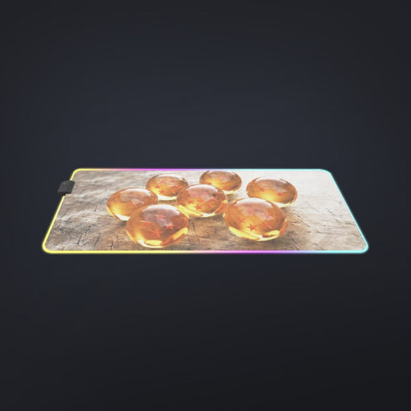 Dragon Ball Z Shenron Dope 7 Stars Crystal Balls Set cool LED Mouse Pad