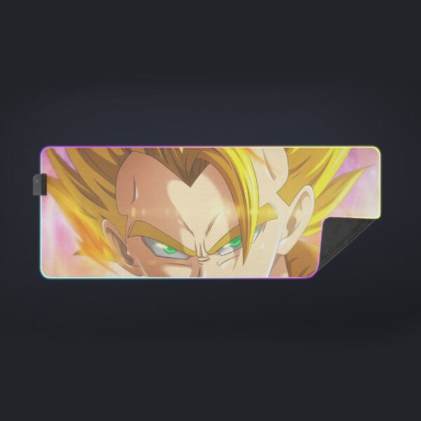 Dragon Ball Z Gogeta Super Saiyan Warrior Power Full Print Streetwear Cool Design cool LED Mouse Pad