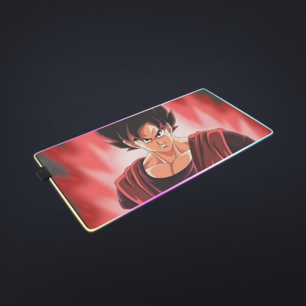 Dragon Ball Super Saiyan Goku Kaioken Epic Red Casual cool LED Mouse Pad