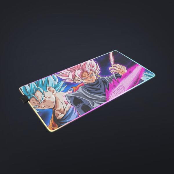 Dragon Ball Goku 2 Goku Rose Vegeta 2 Ultra Instinct cool LED Mouse Pad