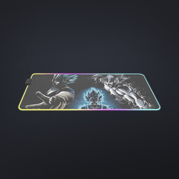 Dragon Ball Z SSGSS cool LED Mouse Pad