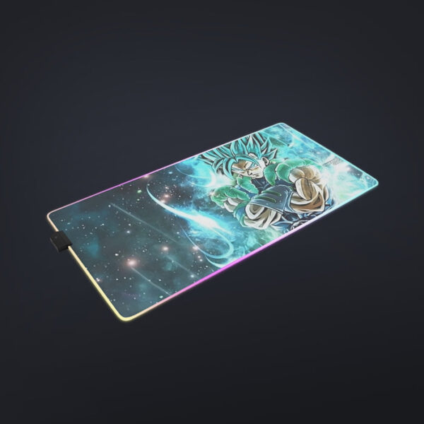 Dragon Ball Gogito 2 Blue Super Saiyan Kaioken Cool cool LED  Mouse Pad