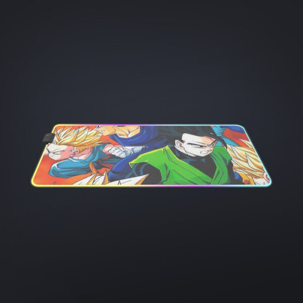 Dragon Ball Goku Super Saiyan 3 Vegeta Gohan Trending Design cool LED Mouse Pad