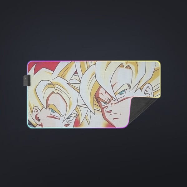 Dragon Ball Z Angry Super Saiyan Fighters Cool LED Mouse Pad