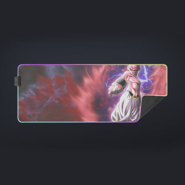 Majin Ultimate Mighty Kid Buu Tie Dye Lightning Amazing 3D cool LED Mouse Pad