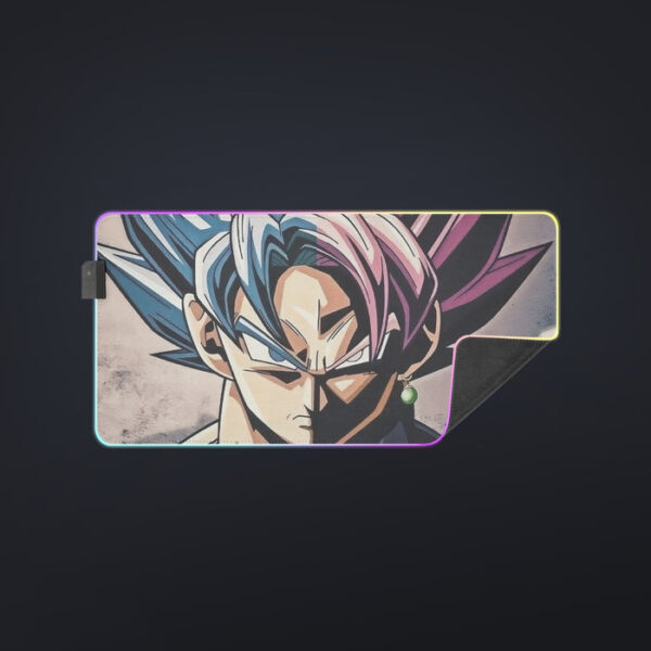 Dragon Ball Super SSGSS cool LED Mouse Pad