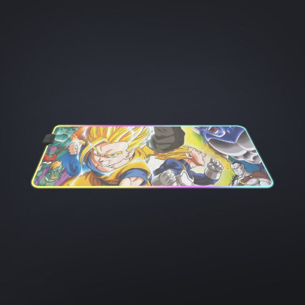 Dragon Ball Gohan Kid Super Saiyan Villain Vibrant Color Design  cool LED  Mouse Pad