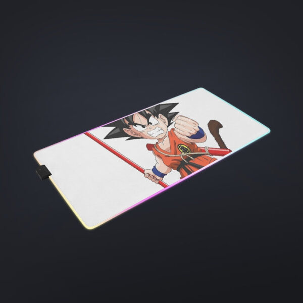 Kid Goku Fighting Dragon Ball Z cool LED Mouse Pad