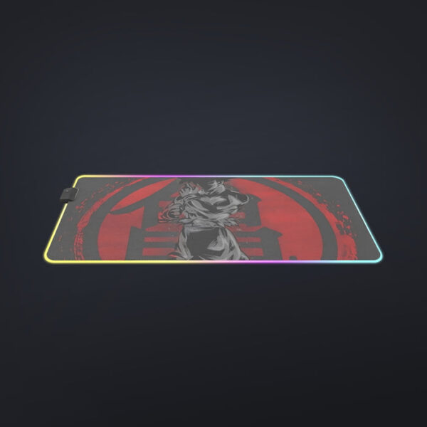 Dragon Ball Z Goku's Logo cool LED Mouse Pad