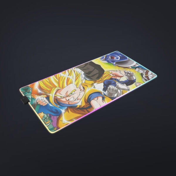 Dragon Ball Gohan Kid Super Saiyan Villain Vibrant Color Design  cool LED  Mouse Pad