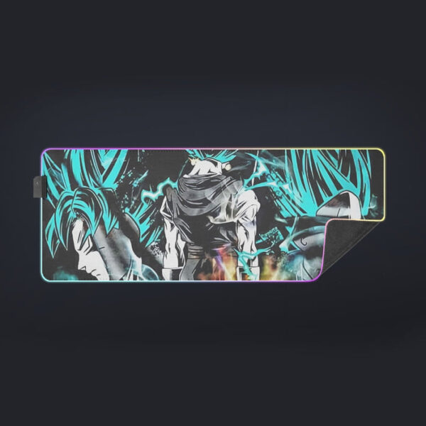 Dragon Ball Gogeta Super Saiyan Power Up Potara Fusion Design cool LED Mouse Pad