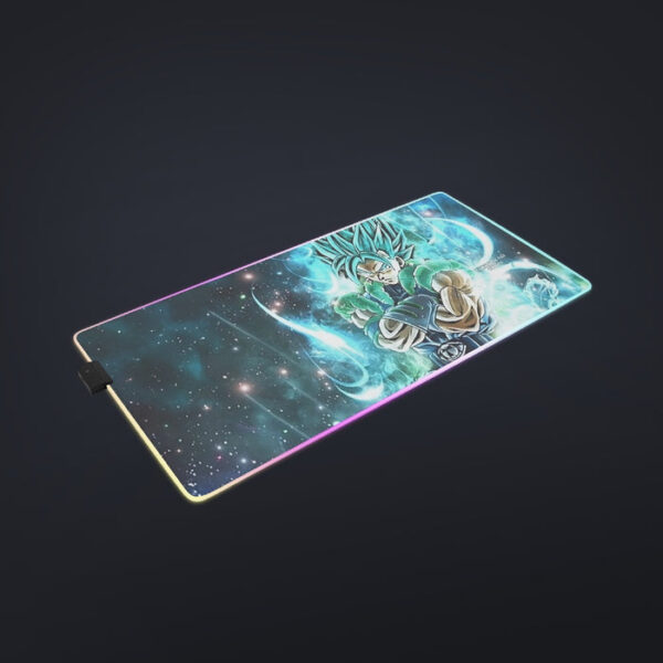 Dragon Ball Gogito 2 Blue Super Saiyan Kaioken Cool cool LED  Mouse Pad