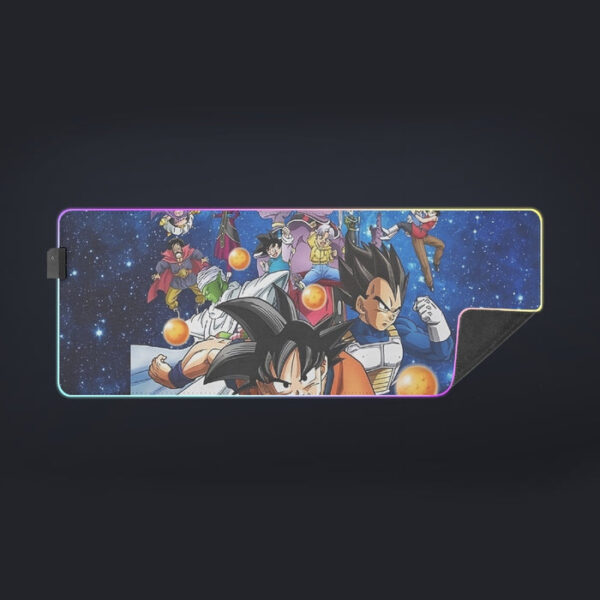 Dragon Ball Super Destruction Gods Goku Vegeta cool  LED Mouse Pad