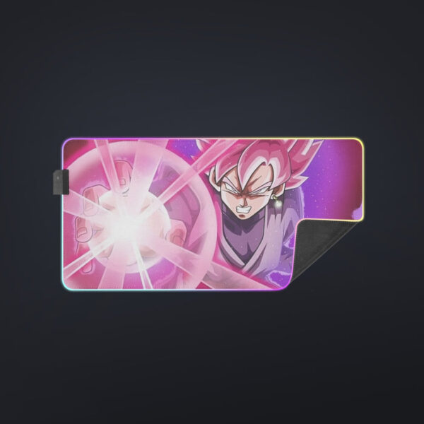 Goku Black Zamasu Super Saiyan Rose Powerful Aura Skills Dope cool LED Mouse Pad