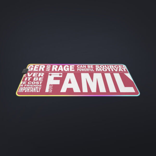 Dragon Ball Z  Gohan Family Slogan cool LED Mouse Pad