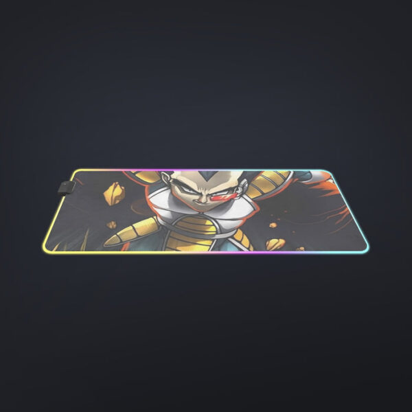 Dragon Ball Armored Vegeta Double Galick Cannon Dope cool LED Mouse Pad