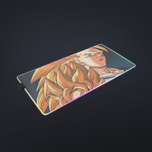 Goku Evolution from Kid to SSJ3 Transformation Dopest 3D cool LED  Mouse Pad