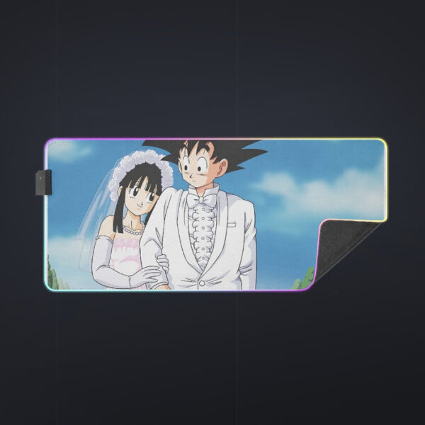 Dragon Ball Z Son Goku Newly Wed Couple cool LED Mouse Pad