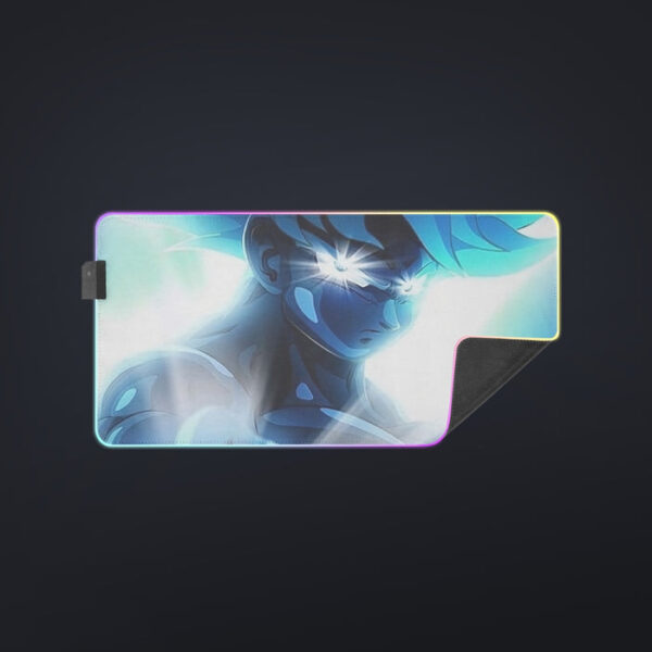 Dragon Ball Super Blue Son Goku Epic Ultra Instinct cool LED Mouse Pad