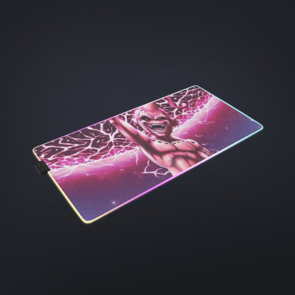 DBZ Kid Buu Super Villain Giant Ki Blast Realistic Design cool  LED Mouse Pad