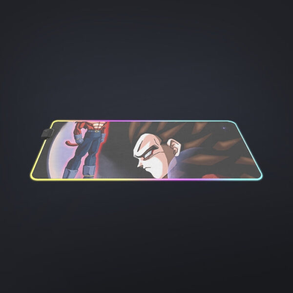 Dragon Ball Super Vegeta 4 Cool Crescent Moon Universe LED Mouse Pad