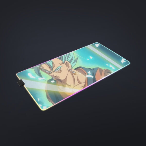 Dragon Ball Vegito Blue Super Saiyan Big Bang Flash cool LED Mouse Pad